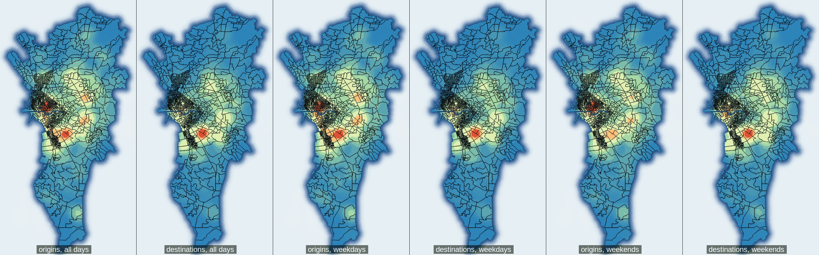 Heatmap, side-by-side