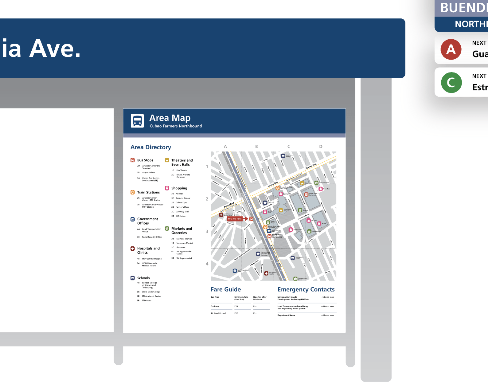 locality / area map overview